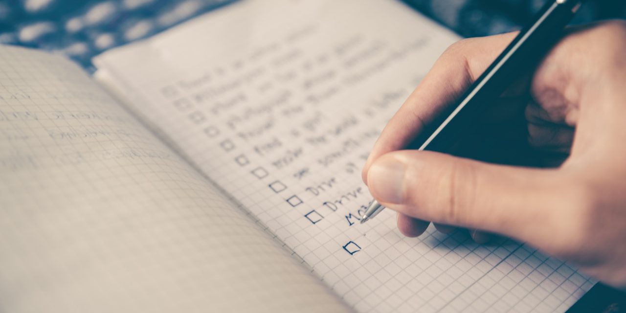 5 Reasons Why Check Lists Are Essential for Extended Travel